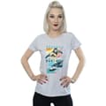 Miniatyrbilde 2 av 3: DC Comics Womens/Ladies Aquaman Character Tiles Cotton T-Shirt