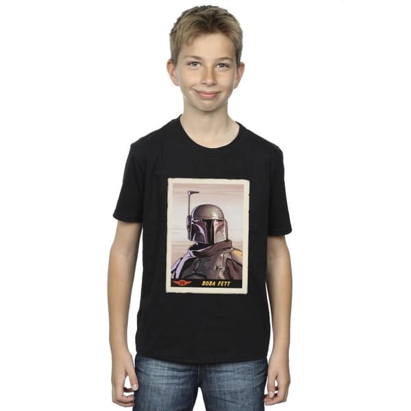Star Wars Mandalorian Boba Fett T-shirt för pojkar