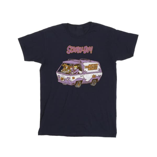 Scooby Doo Girls Mystery Machine Van Cotton T-Shirt