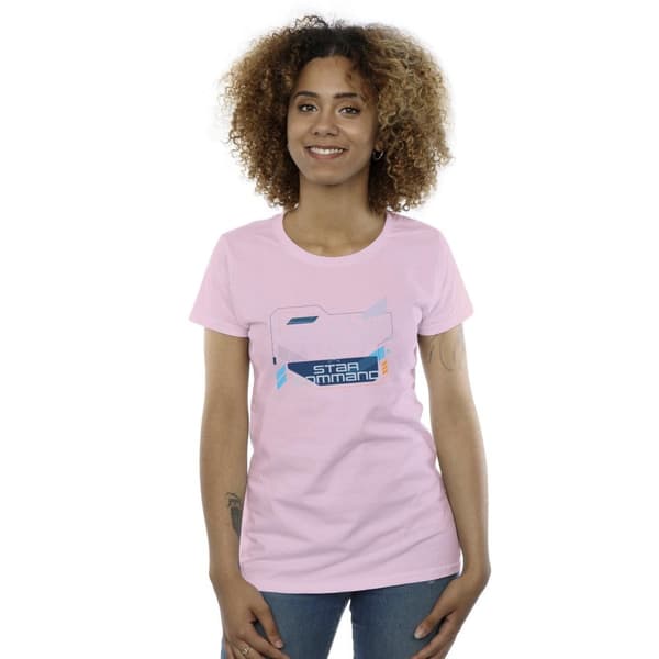 Disney Womens/Ladies Lightyear Star Command Icons Cotton T-Shirt