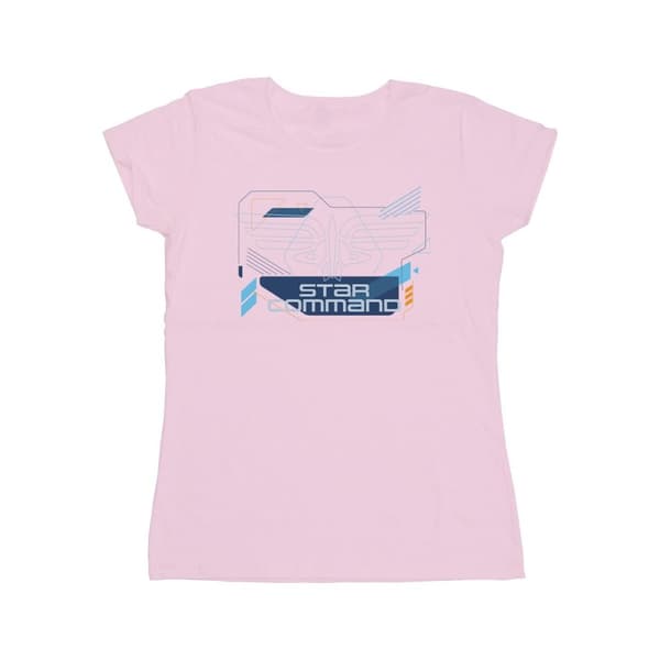 Disney Womens/Ladies Lightyear Star Command Icons Cotton T-Shirt
