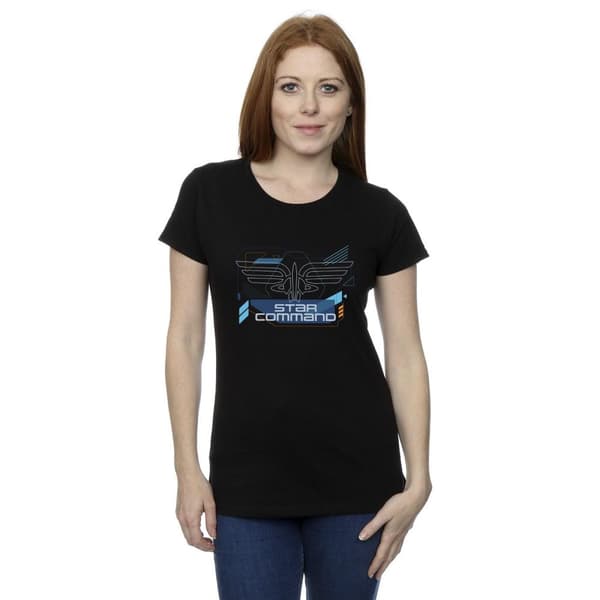 Disney Womens/Ladies Lightyear Star Command Icons Cotton T-Shirt
