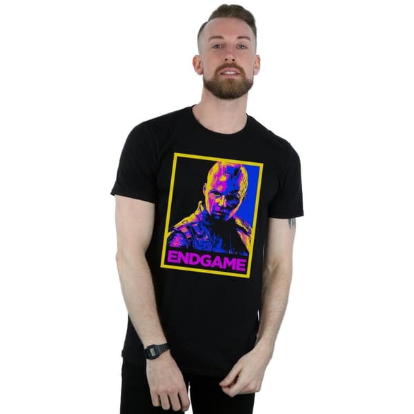 Marvel Mens Avengers Endgame Nebula Poster T-Shirt
