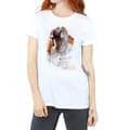 Miniatyrbild 3 av 5: Star Wars Poe Dameron - The Last Jedi - Boyfriend-t-shirt i borstad bomull för damer/damer