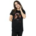 Miniatyrbild 2 av 5: Star Wars Poe Dameron - The Last Jedi - Boyfriend-t-shirt i borstad bomull för damer/damer