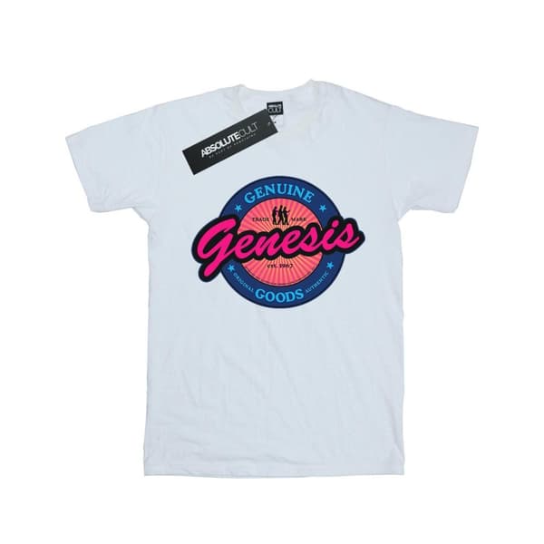 Genesis T-shirt i bomull med neonlogga för flickor
