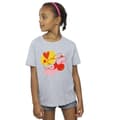 Miniatyrbild 2 av 3: Disney Minnie Mouse Tongue Heart T-shirt i bomull för flickor