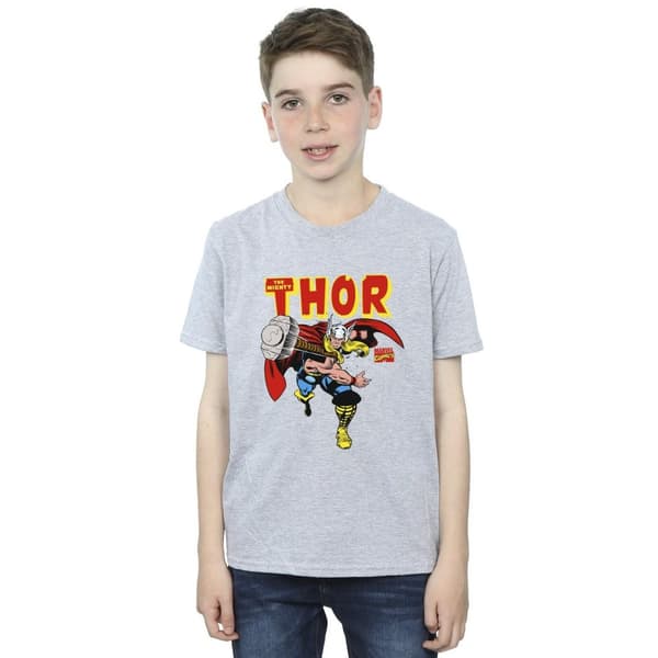 Marvel Universe Boys Thor Hammer Throw T-Shirt