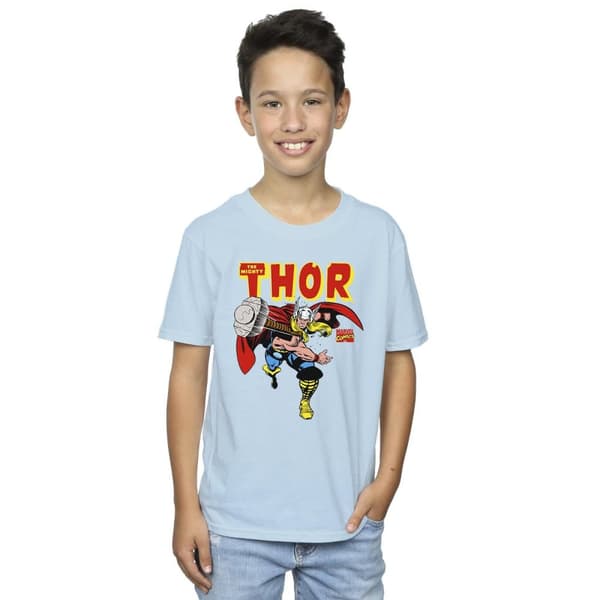 Marvel Universe Boys Thor Hammer Throw T-Shirt
