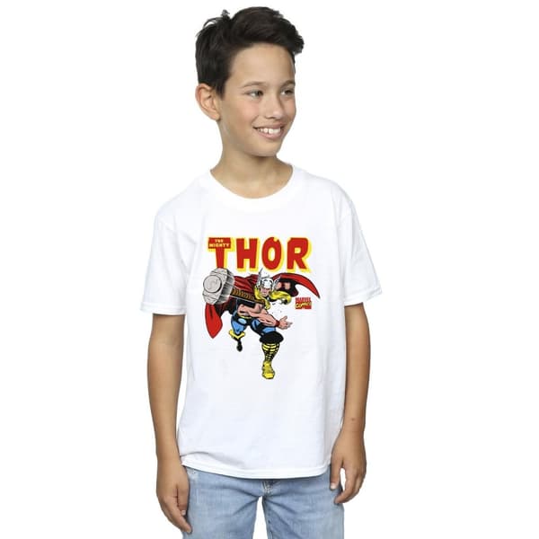 Marvel Universe Boys Thor Hammer Throw T-Shirt