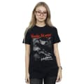 Pikkukuva 2 / 3: A Nightmare On Elm Street Womens/Ladies Freddy Black And White Photo Cotton Boyfriend T-Shirt