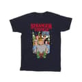 Miniatyrbilde 1 av 4: Netflix Girls Stranger Things Christmas Poster Cotton T-Shirt