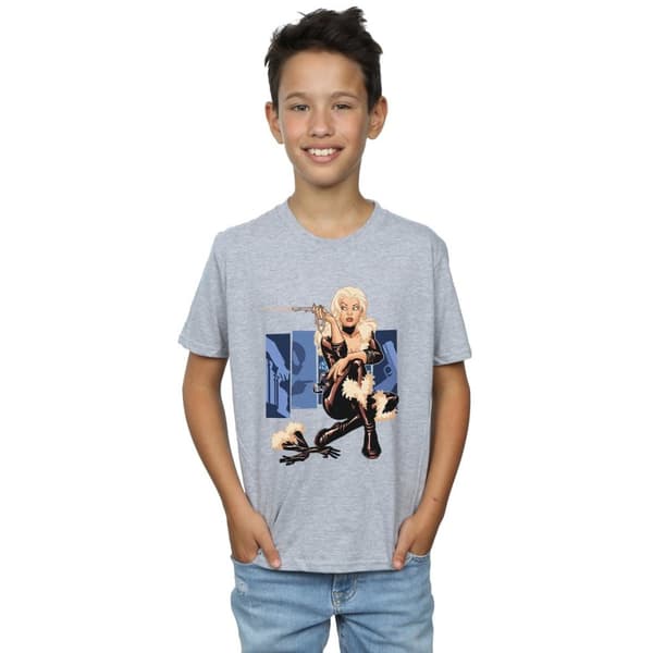 Marvel Boys Black Cat Cover T-Shirt