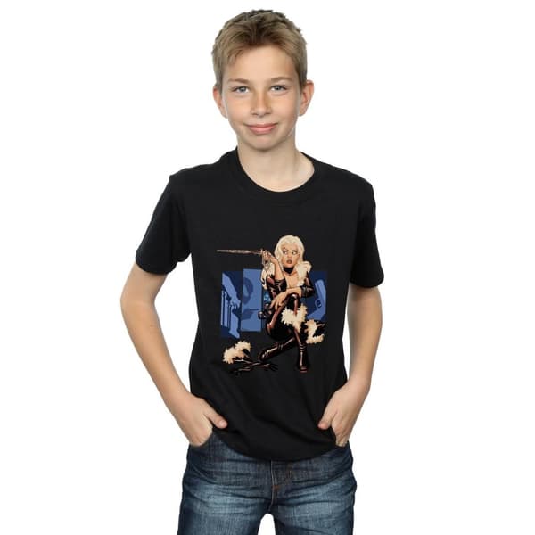 Marvel Boys Black Cat Cover T-Shirt