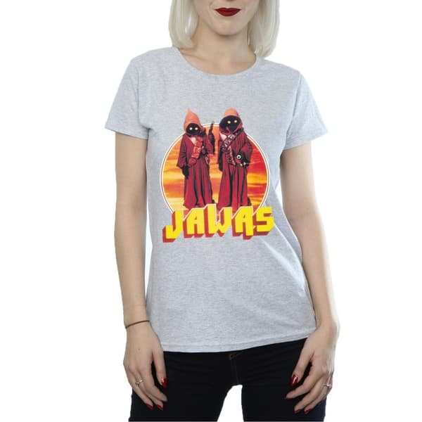 Star Wars Dam/Tjej A New Hope Jawas T-shirt i bomull