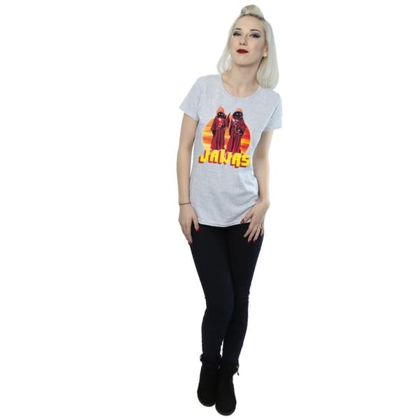 Star Wars Dam/Tjej A New Hope Jawas T-shirt i bomull