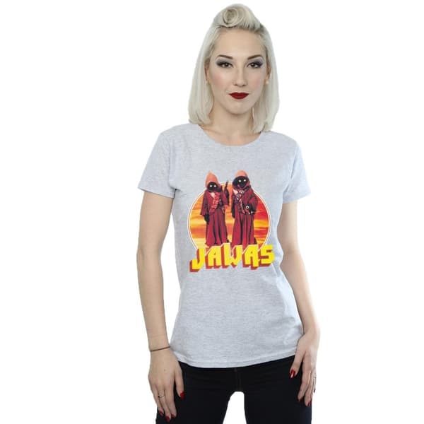 Star Wars Dam/Tjej A New Hope Jawas T-shirt i bomull
