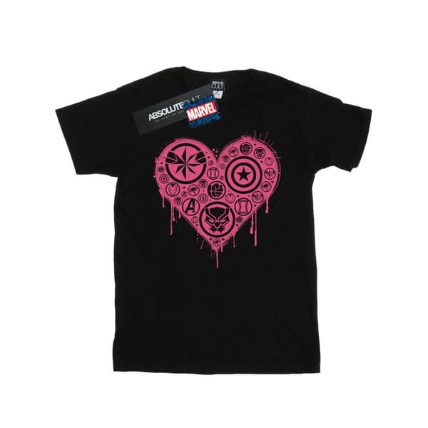 Marvel T-shirt "I Heart Avengers" för herrar