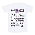 Pikkukuva 1 / 5: Disney Womens/Ladies Nightmare Before Christmas Many Faces Of Jack Squares Cotton Boyfriend T-Shirt