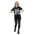 Miniatyrbilde 4 av 5: Disney Womens/Ladies Nightmare Before Christmas Many Faces Of Jack Squares Cotton Boyfriend T-Shirt