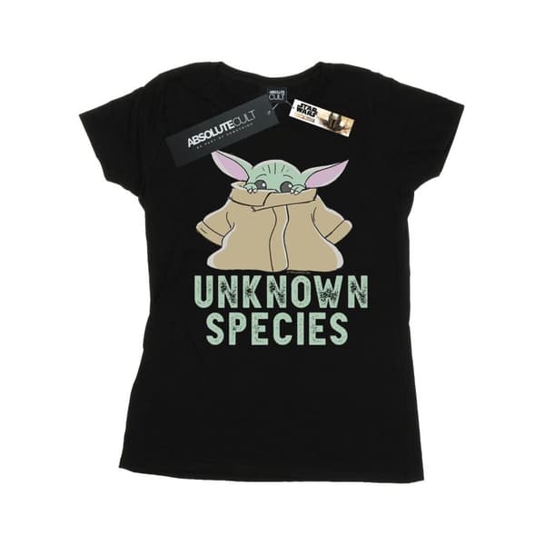Star Wars The Mandalorian Unknown Species - bomulls-T-shirt för damer/kvinnor