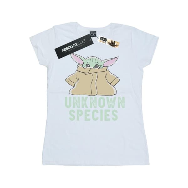 Star Wars The Mandalorian Unknown Species - bomulls-T-shirt för damer/kvinnor