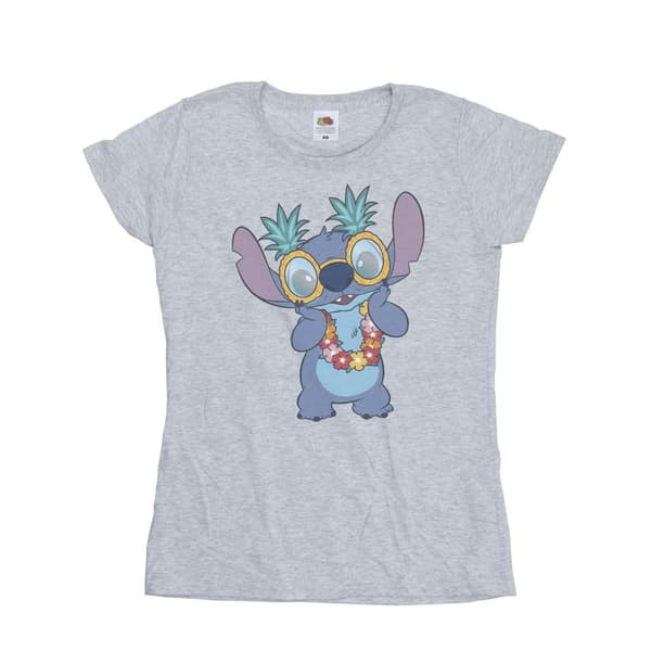 Disney Dam/Tjej Lilo And Stitch Tropical Fun - T-shirt i bomull