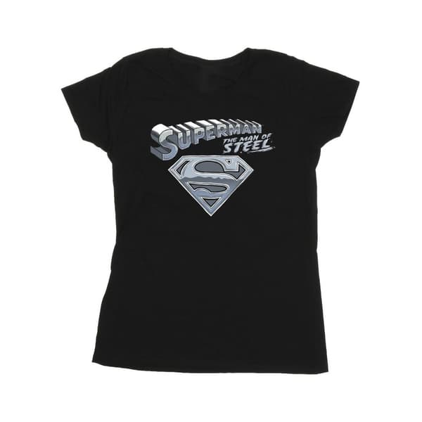 DC Comics Dam/Tjej Superman The Man Of Steel - T-shirt i bomull