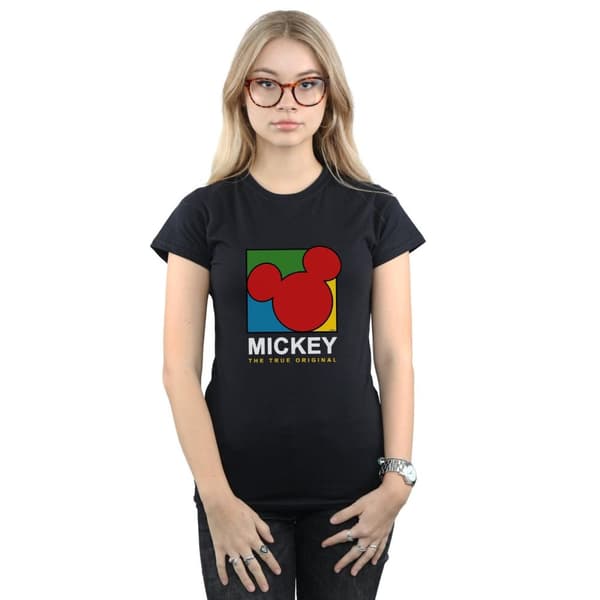Disney Dam/Tjej Musse Pigg True 90s T-shirt i bomull