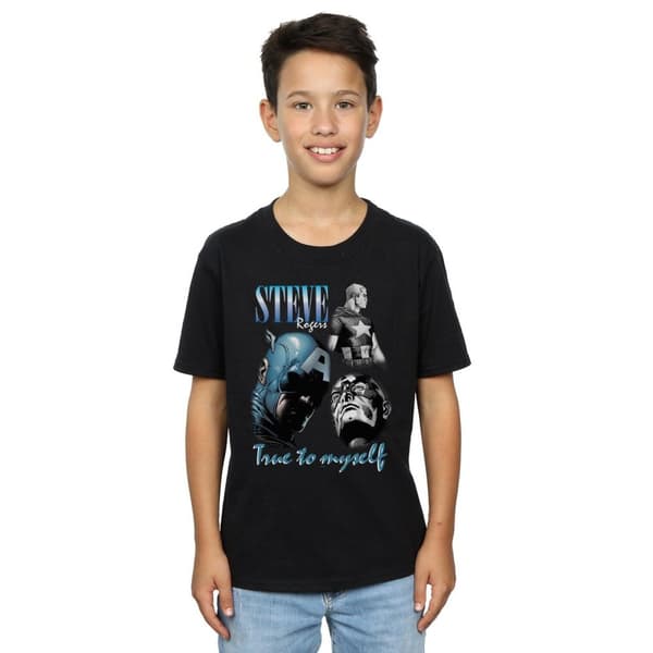 Marvel Steve Rogers Homage T-shirt för pojkar