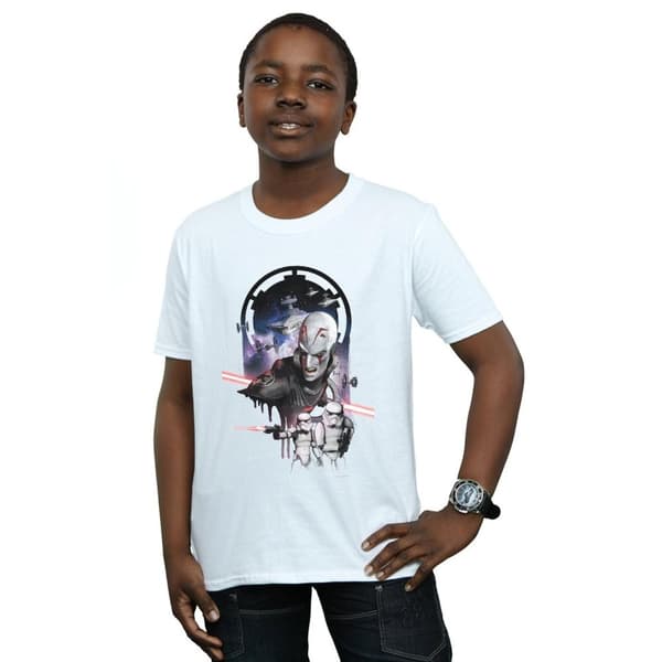 Star Wars Rebels - T-shirt för pojkar om storinkvisitorn