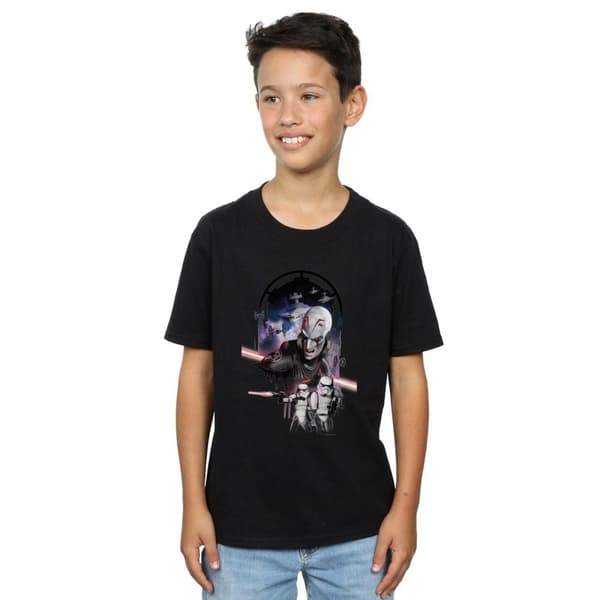 Star Wars Rebels - T-shirt för pojkar om storinkvisitorn