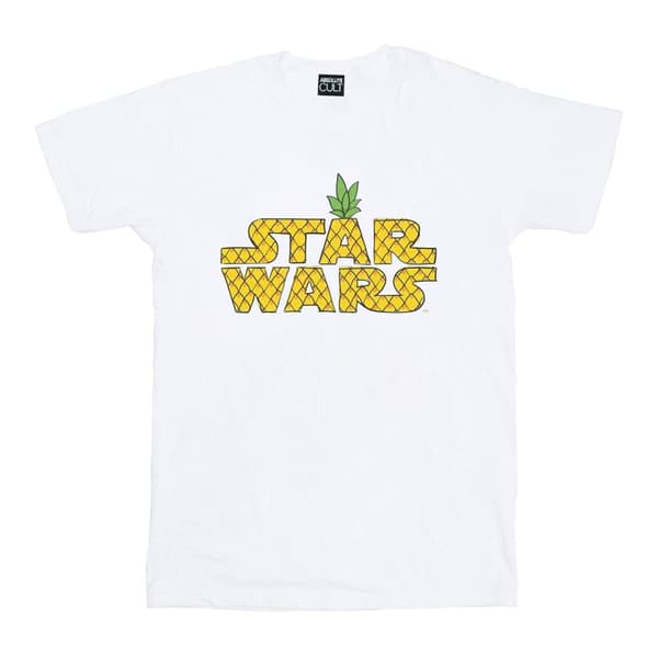 Star Wars Girls Pineapple Logo Cotton T-Shirt
