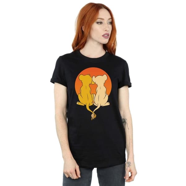 Disney Womens/Ladies The Lion King We Are One Cotton Boyfriend T-Shirt