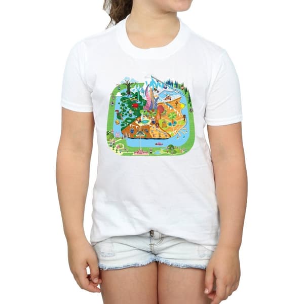 Disney Girls Zootropolis City Cotton T-Shirt