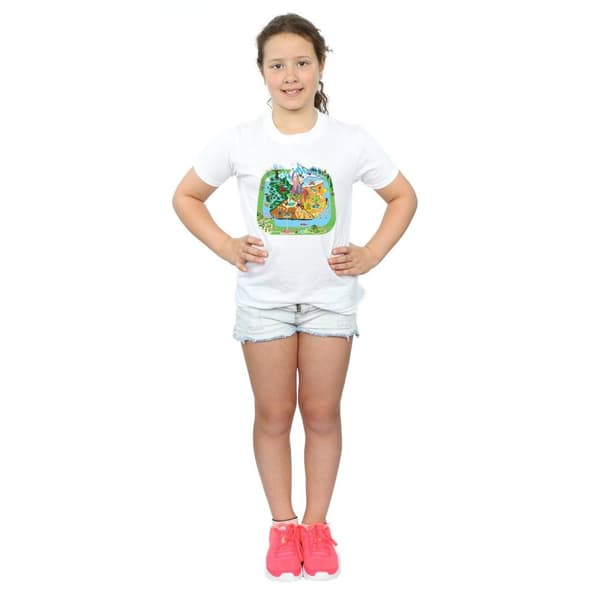 Disney Girls Zootropolis City Cotton T-Shirt