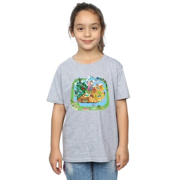 Disney Girls Zootropolis City Cotton T-Shirt