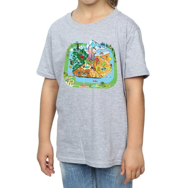 Disney Girls Zootropolis City Cotton T-Shirt