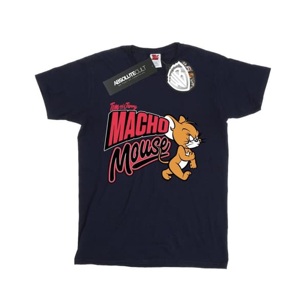 Tom And Jerry Macho Mouse T-shirt i bomull för flickor