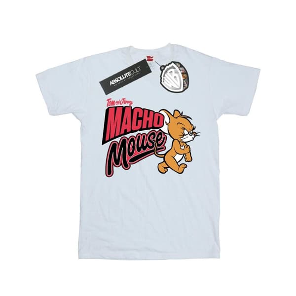 Tom And Jerry Macho Mouse T-shirt i bomull för flickor