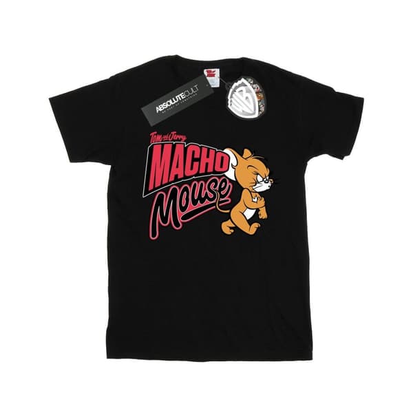 Tom And Jerry Macho Mouse T-shirt i bomull för flickor