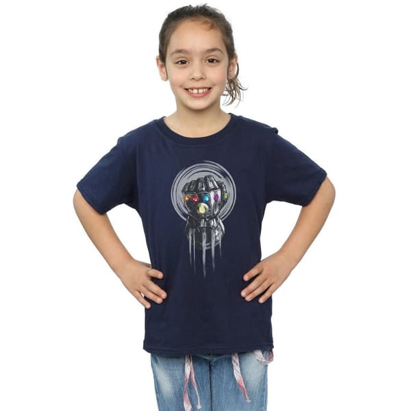 Marvel Girls Avengers Infinity War Power Fist Cotton T-Shirt