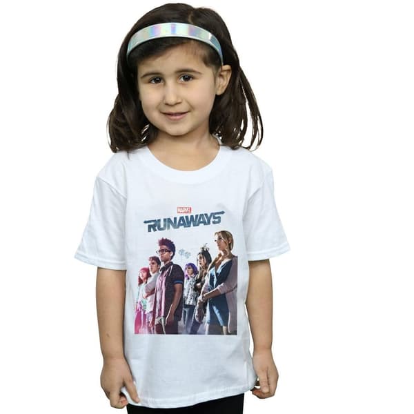 Marvel Runaways Misty Poster T-shirt i bomull för flickor