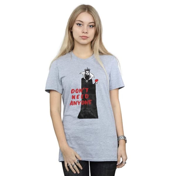 Disney Dam/Lady Villains Don´t Need Anyone Boyfriend T-shirt i bomull