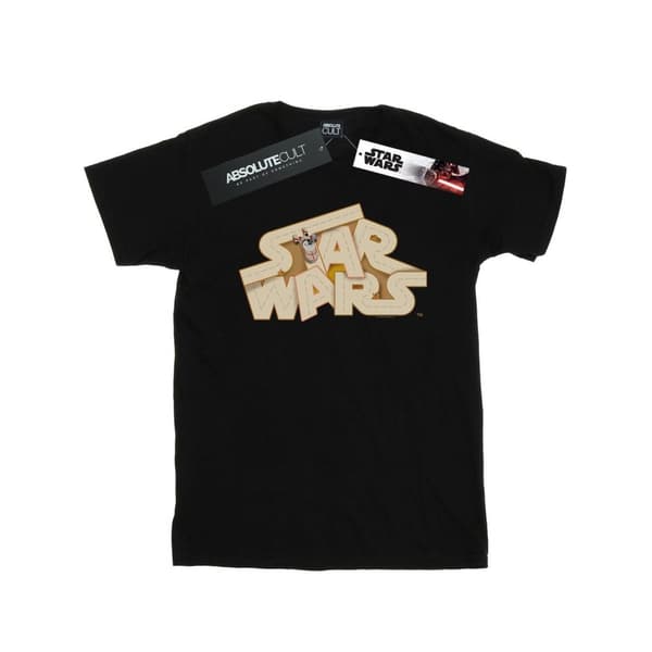 Star Wars Boys Tatooine Jumble Logo T-Shirt