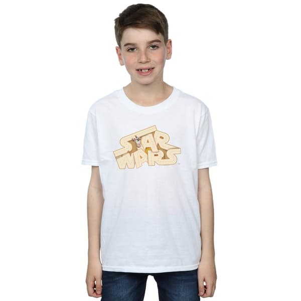 Star Wars Pojkar - Tatooine Jumble T-shirt med logotyp