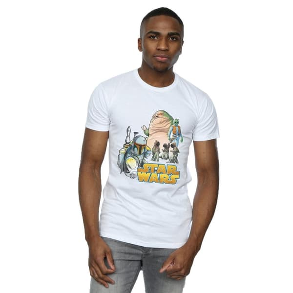 Star Wars Mens Vintage Montage T-Shirt