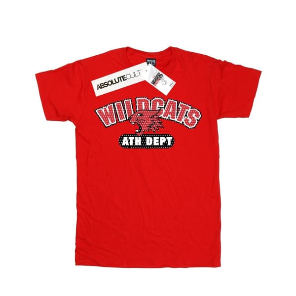 Disney Dam/dam High School Musical The Musical Wildcats Athletic Boyfriend T-shirt i bomull