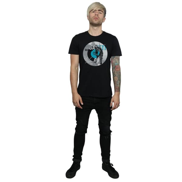 Star Wars Mens Boba Fett Bounty Hunter Circle T-Shirt