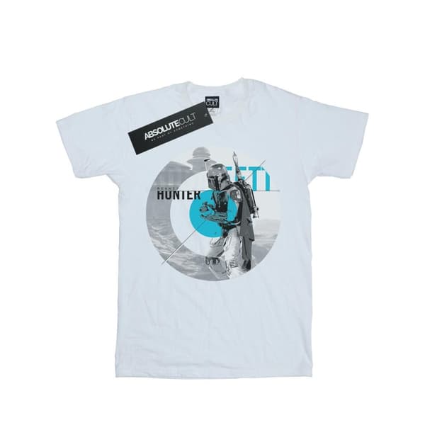Star Wars Mens Boba Fett Bounty Hunter Circle T-Shirt